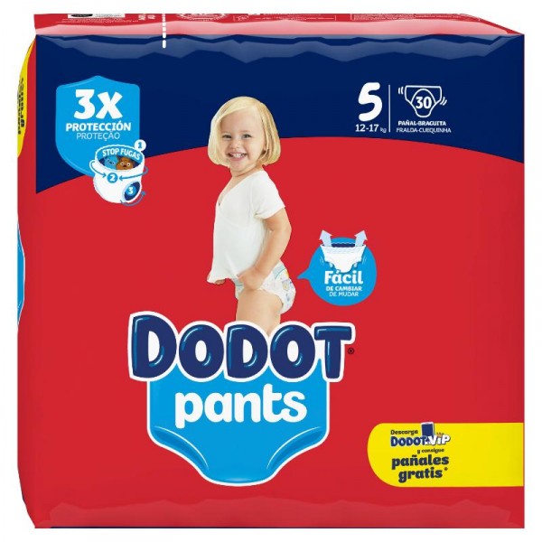 LupaOnline  PAÑAL DODOT PANTS T-5 30 UNDS