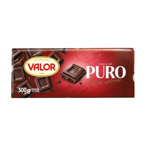 CHOCOLATE VALOR PURO 300 GRS