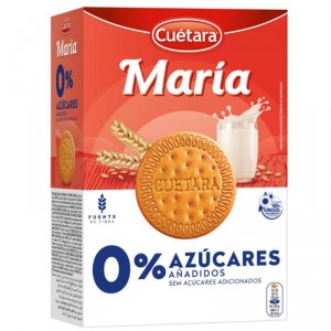 GALLETA CUETARA MARIA 0% AZUCAR 400 GRS